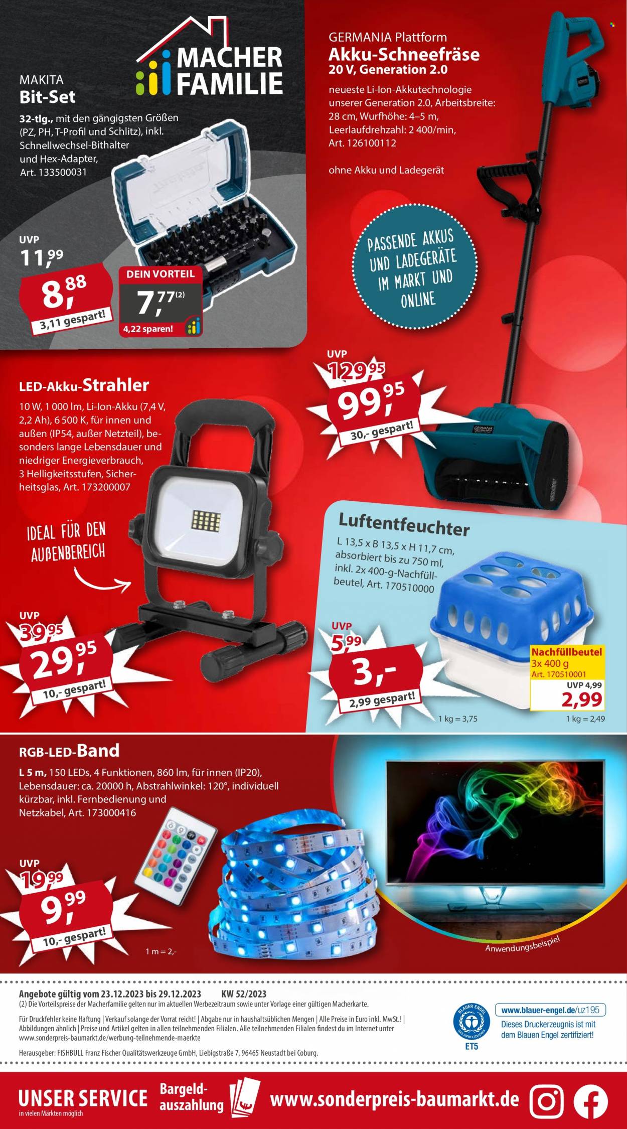 Sonderpreis-Baumarkt Prospekte  - 23.12.2023 - 29.12.2023. Seite 18