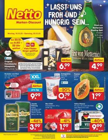 Prospekte Netto Marken-Discount - 18.12.2023 - 23.12.2023.