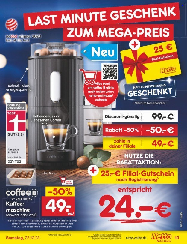 Netto Marken-Discount Prospekte  - 18.12.2023 - 23.12.2023. Seite 15
