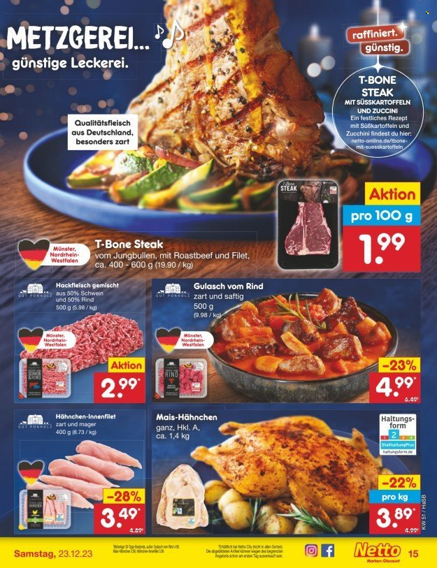 Netto Marken-Discount Prospekte  - 18.12.2023 - 23.12.2023. Seite 17