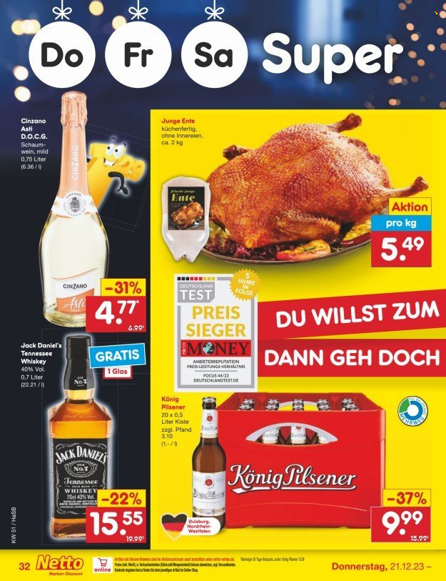 Netto Marken-Discount Prospekte  - 18.12.2023 - 23.12.2023. Seite 36