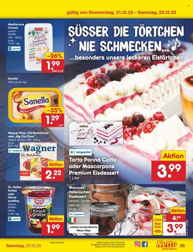 Netto Marken-Discount Prospekte  - 18.12.2023 - 23.12.2023. Seite 39