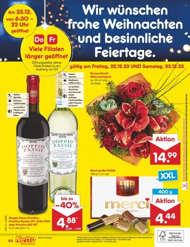 Netto Marken-Discount Prospekte  - 18.12.2023 - 23.12.2023. Seite 48