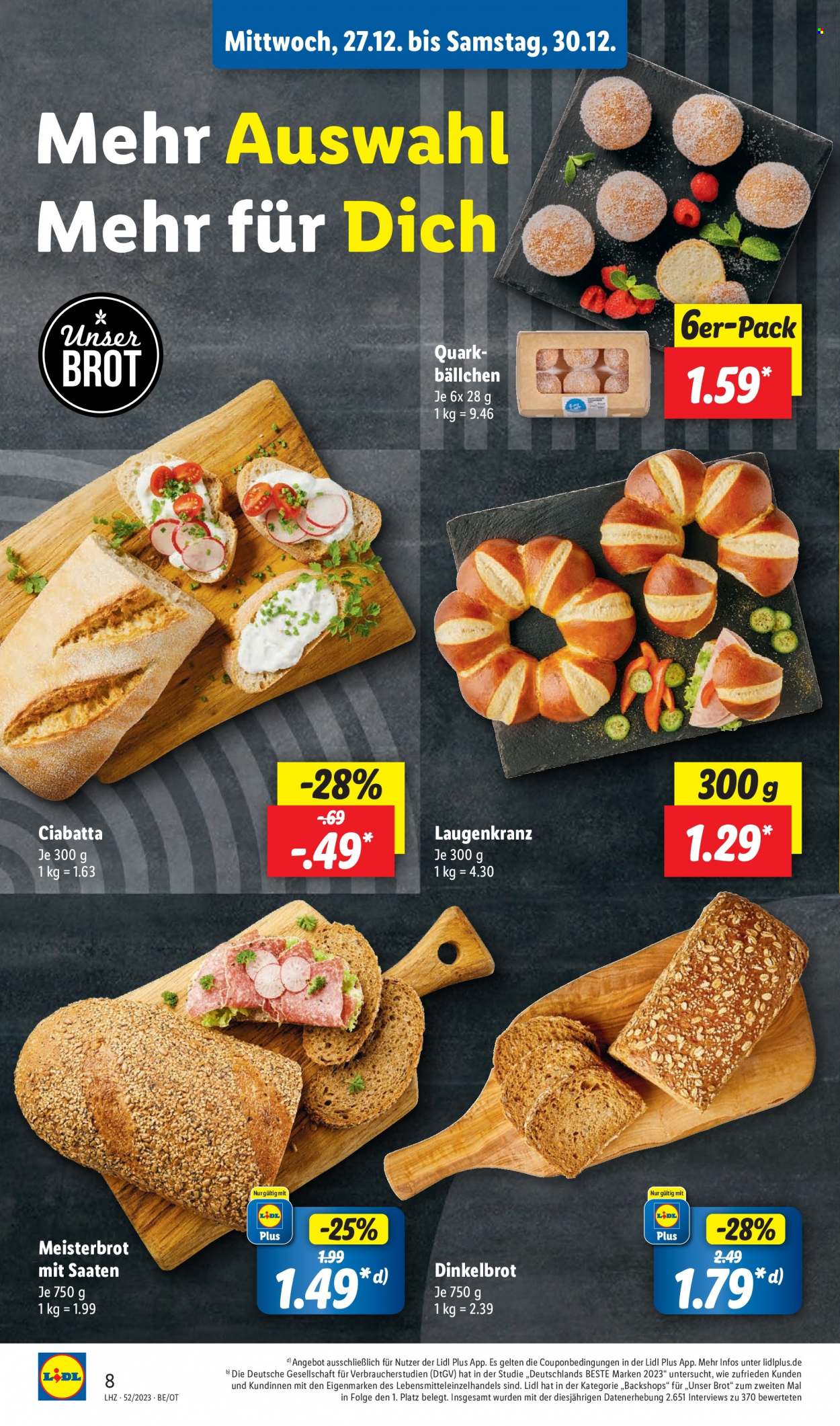 Lidl Prospekte  - 27.12.2023 - 30.12.2023. Seite 8