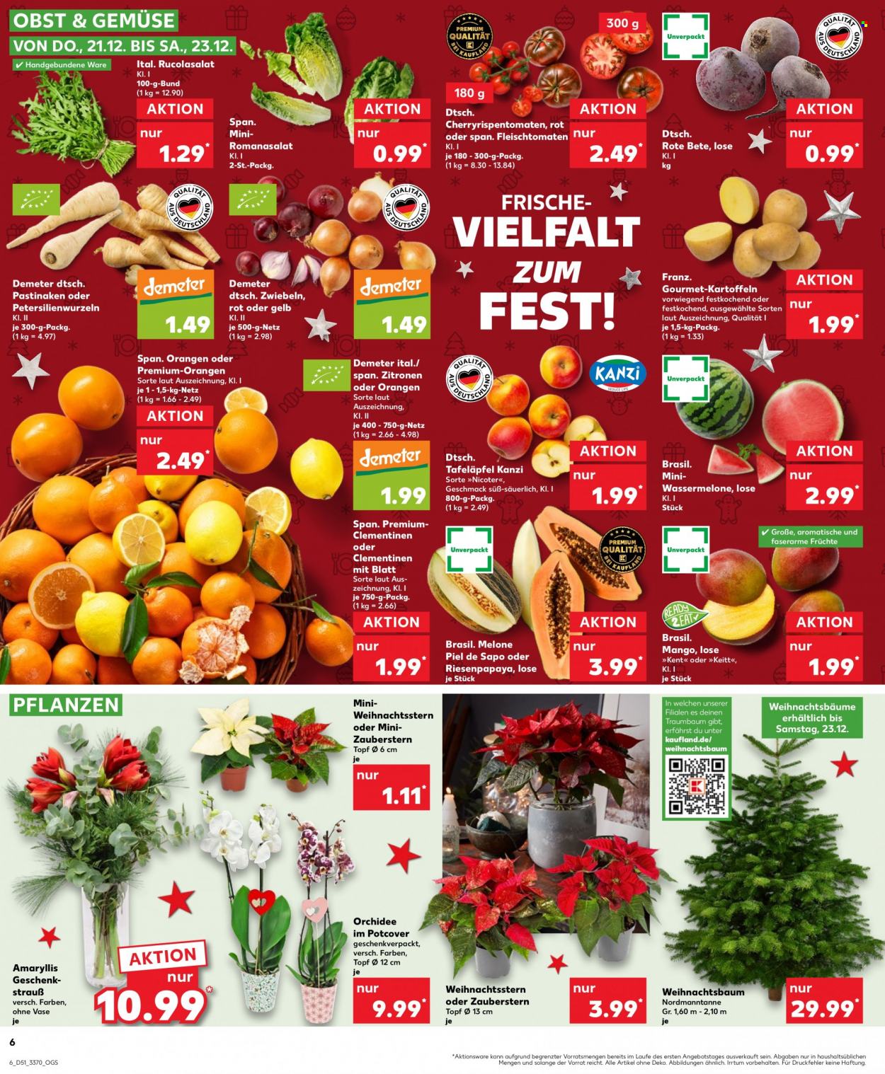 Kaufland Prospekte  - 21.12.2023 - 23.12.2023. Seite 6
