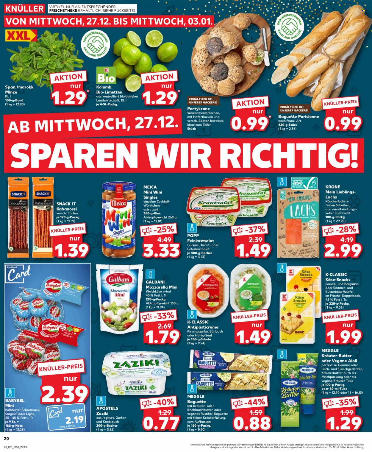 Kaufland Prospekte  - 21.12.2023 - 23.12.2023. Seite 20