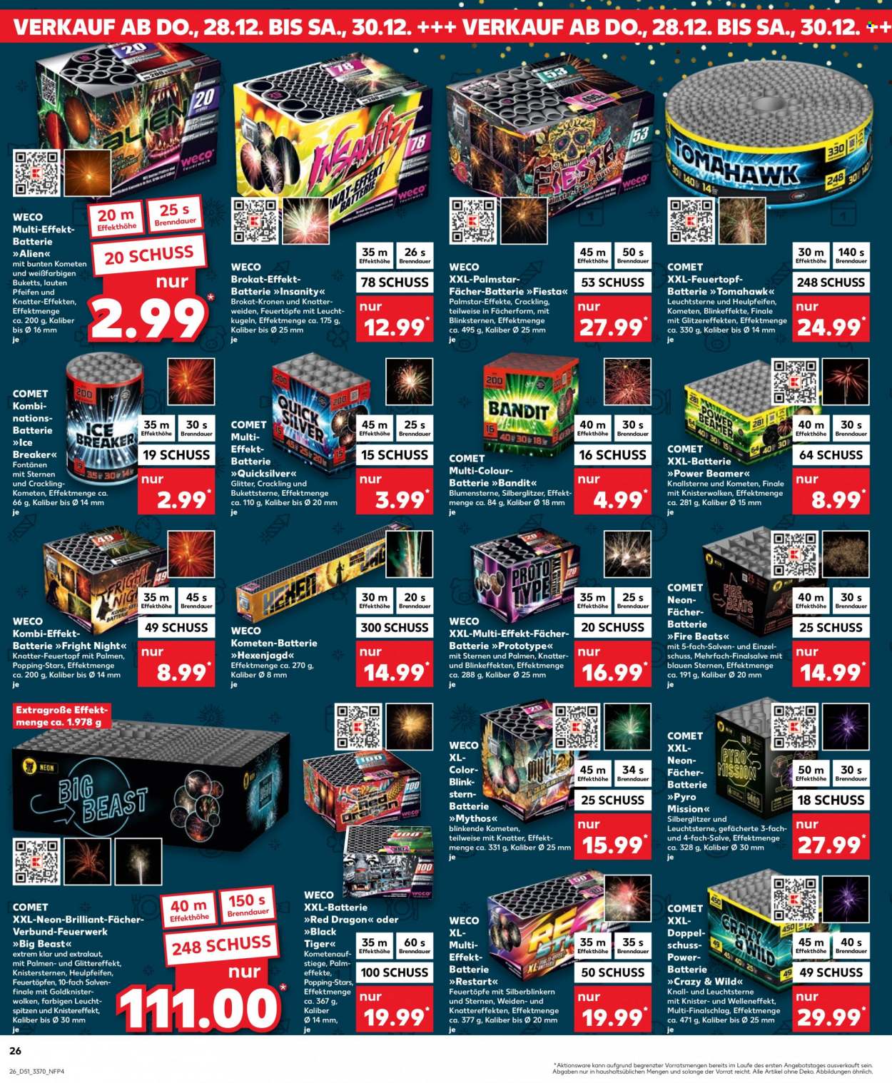 Kaufland Prospekte  - 21.12.2023 - 23.12.2023. Seite 26