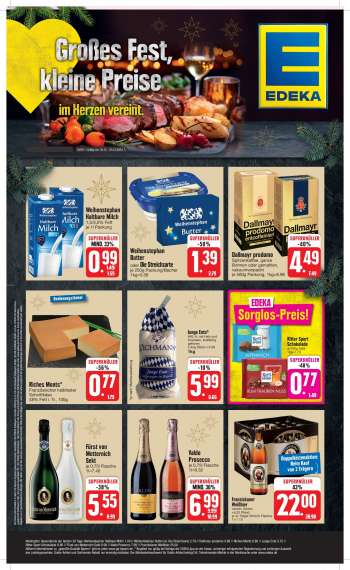 Prospekte Edeka - 18.12.2023 - 23.12.2023.