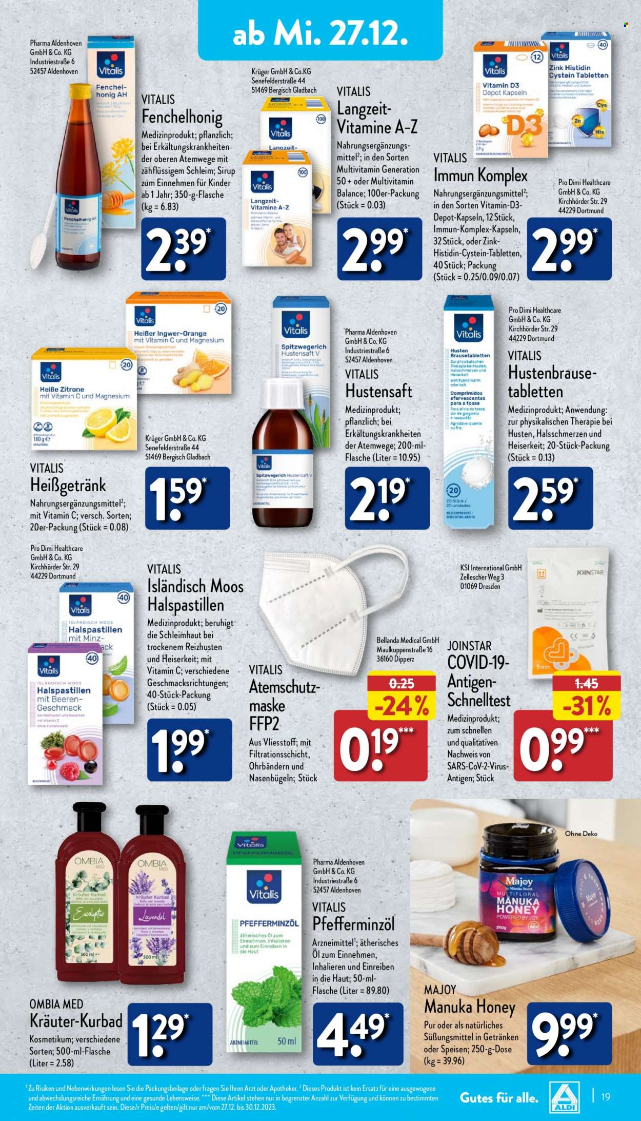ALDI Nord Prospekte  - 27.12.2023 - 30.12.2023. Seite 19