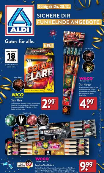 Prospekte ALDI Nord - 28.12.2023 - 30.12.2023.