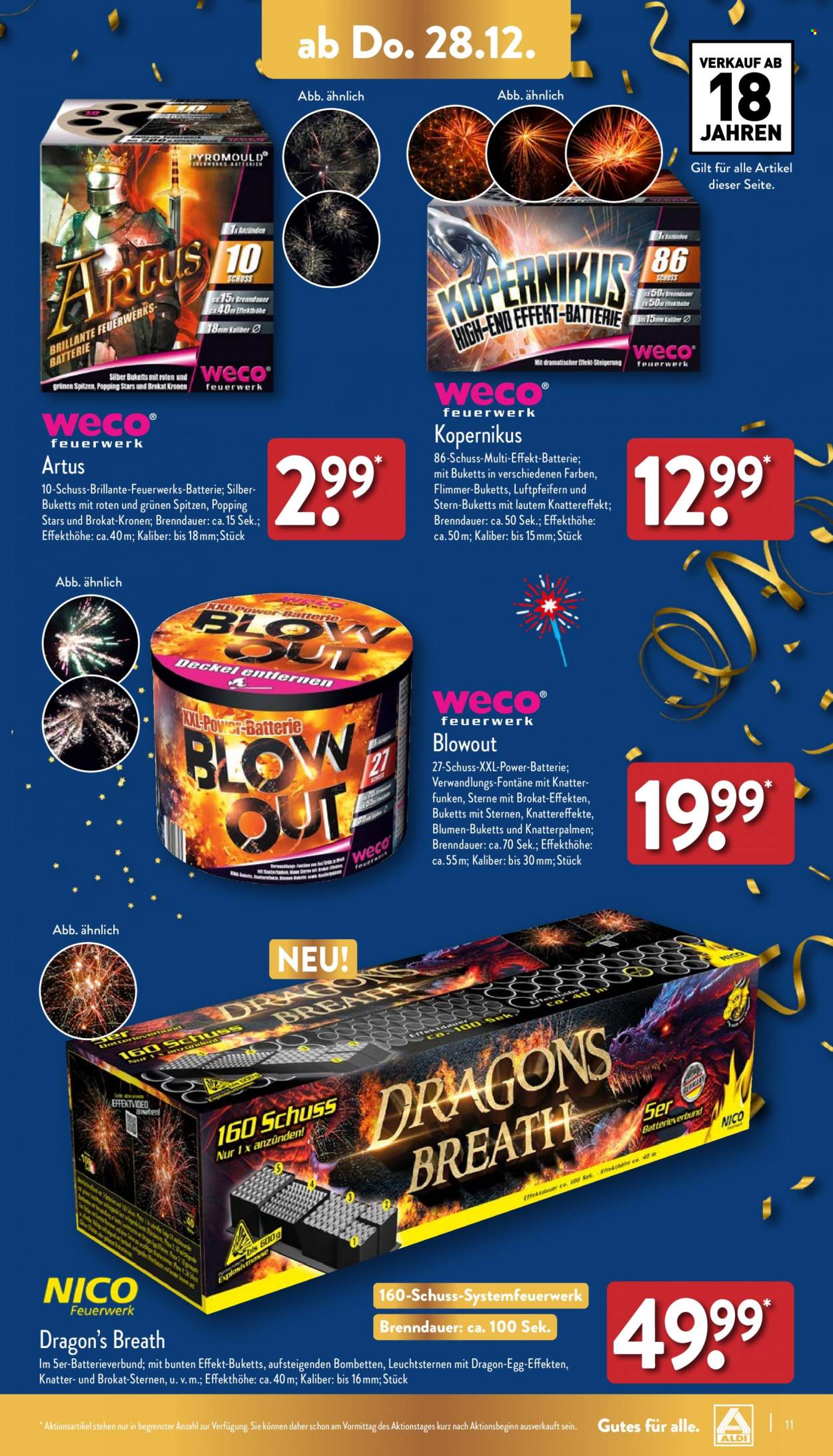ALDI NORD Angebote • Feuerwerk • Januar 2024 Seite 11