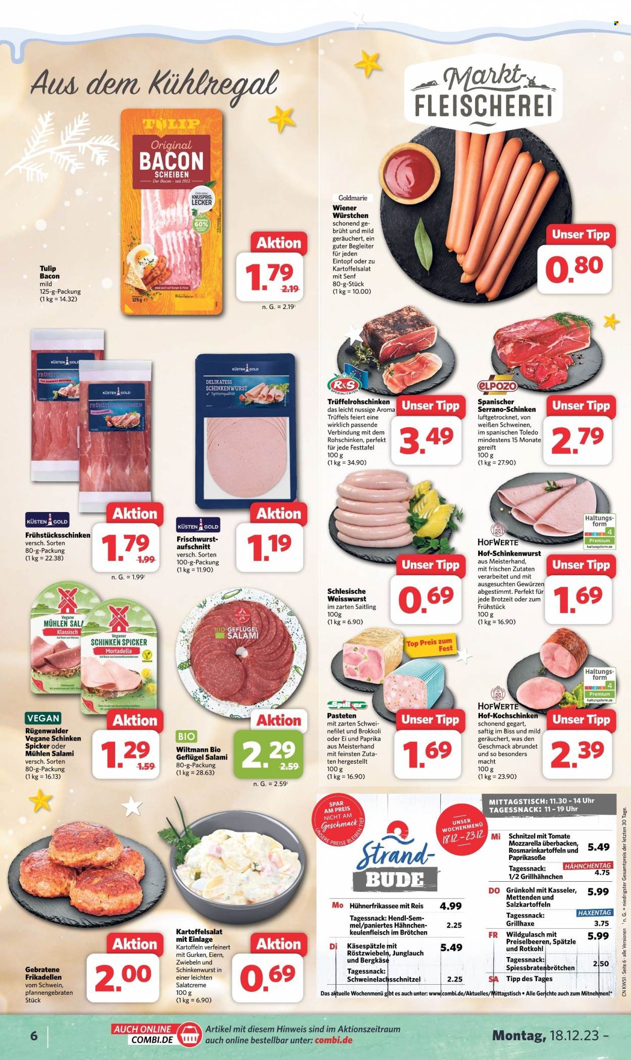 Combi Prospekte  - 18.12.2023 - 23.12.2023. Seite 6