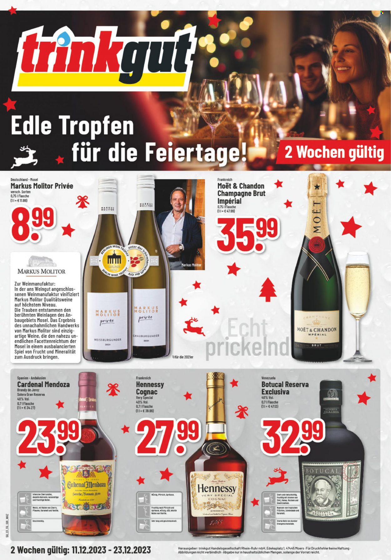 trinkgut Prospekte  - 18.12.2023 - 23.12.2023. Seite 9