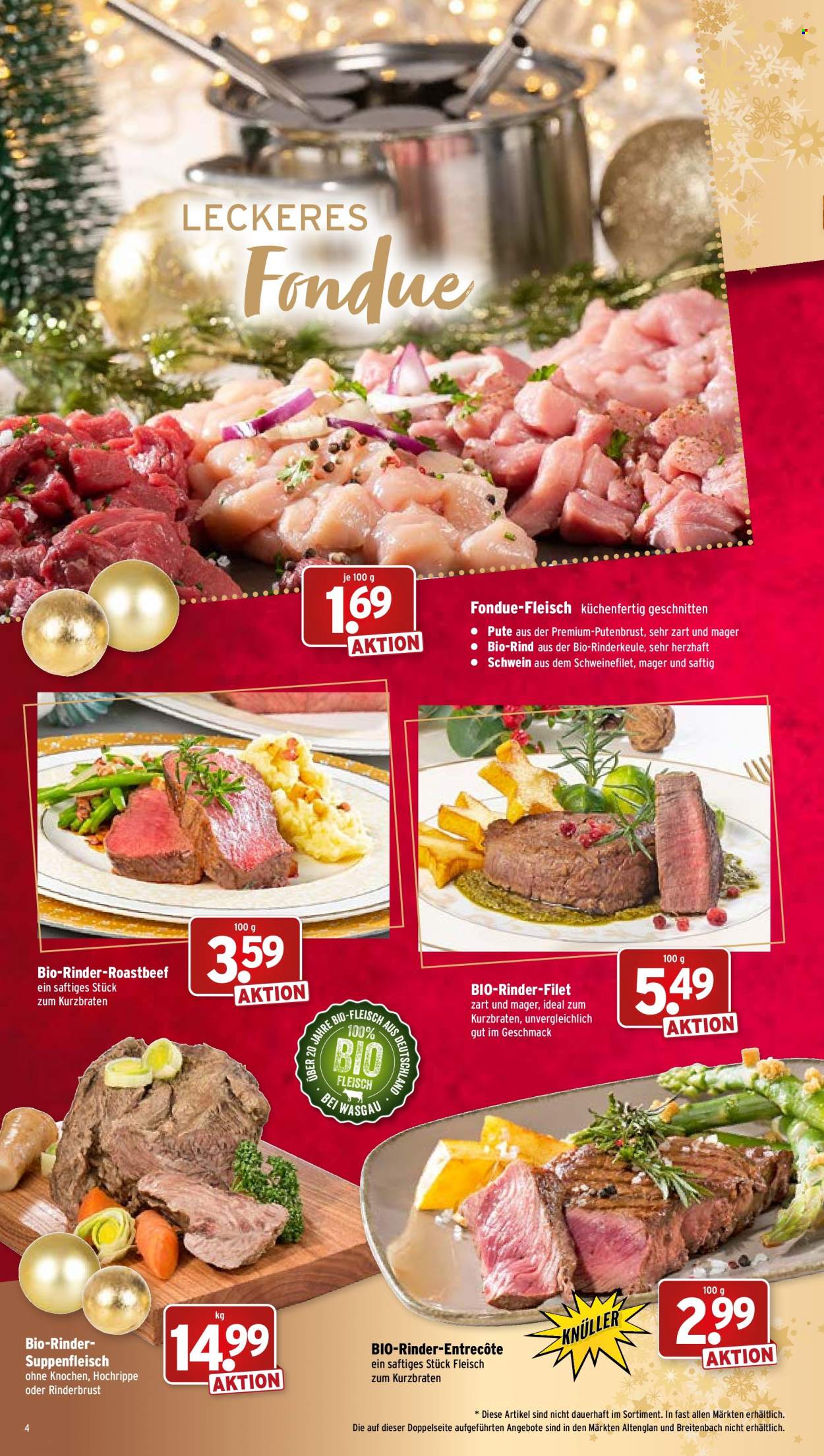 Wasgau Prospekte  - 18.12.2023 - 23.12.2023. Seite 4