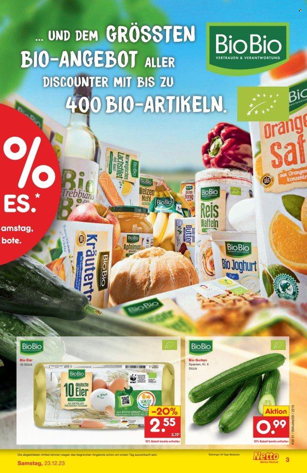 Netto Marken-Discount Prospekte  - 19.12.2023 - 23.12.2023. Seite 3