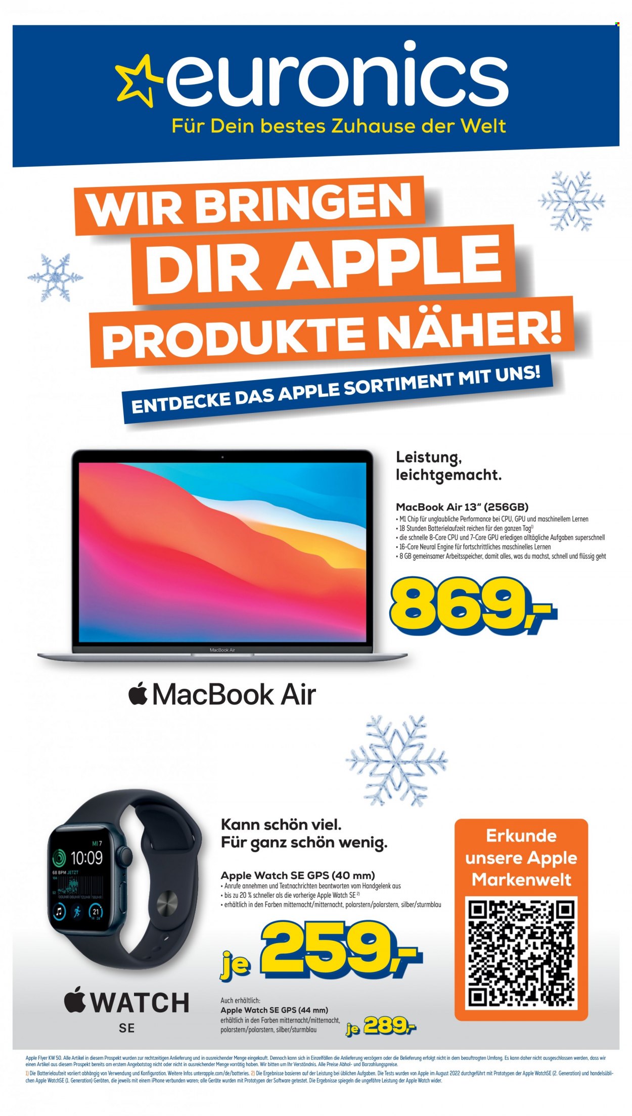 Euronics Prospekte  - 16.12.2023 - 23.12.2023. Seite 1