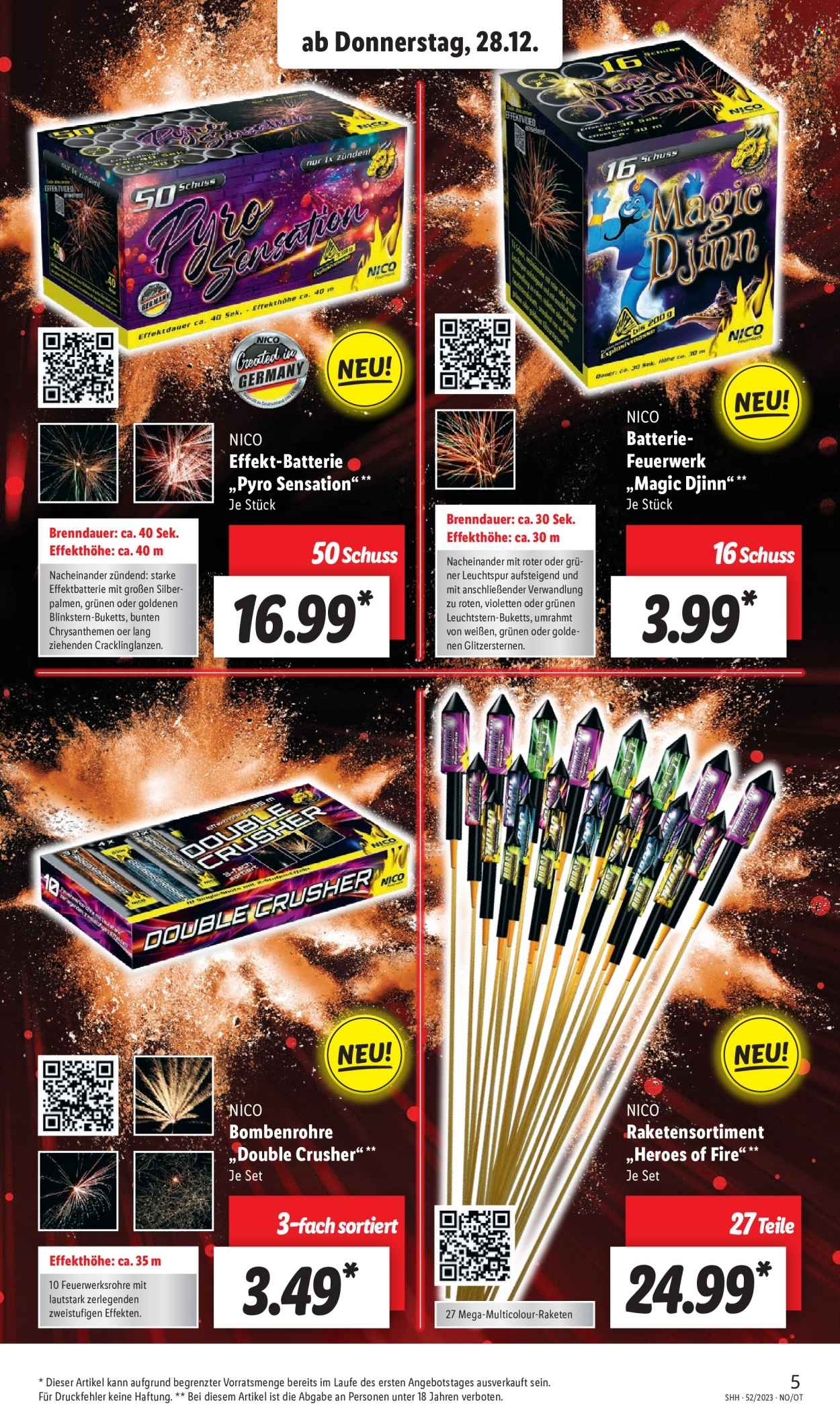 Lidl Prospekte  - 28.12.2023 - 30.12.2023. Seite 5