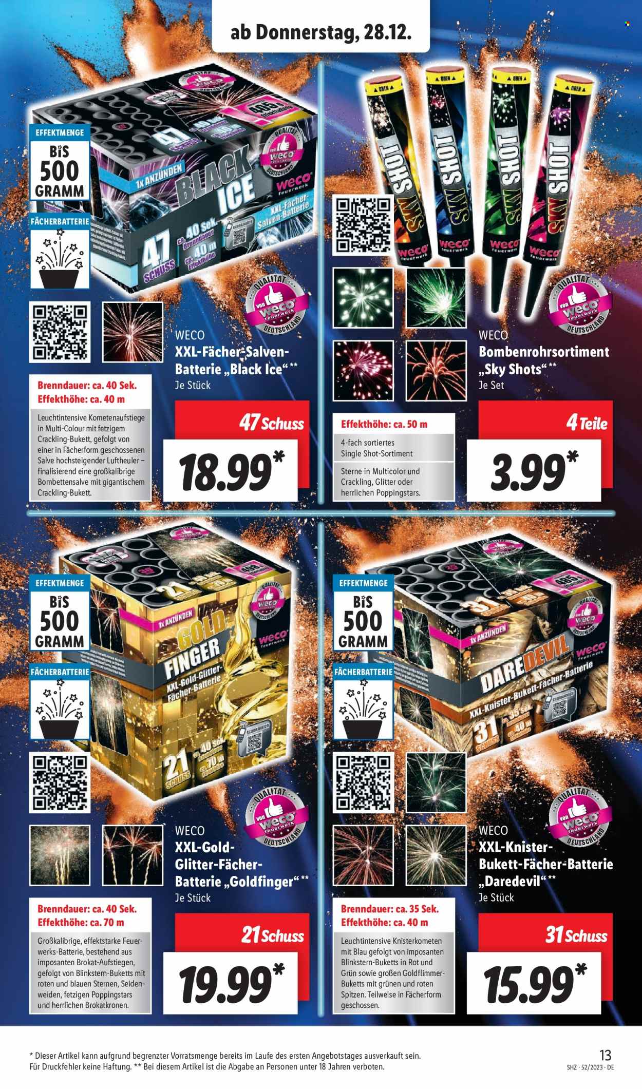 Lidl Prospekte  - 28.12.2023 - 30.12.2023. Seite 13