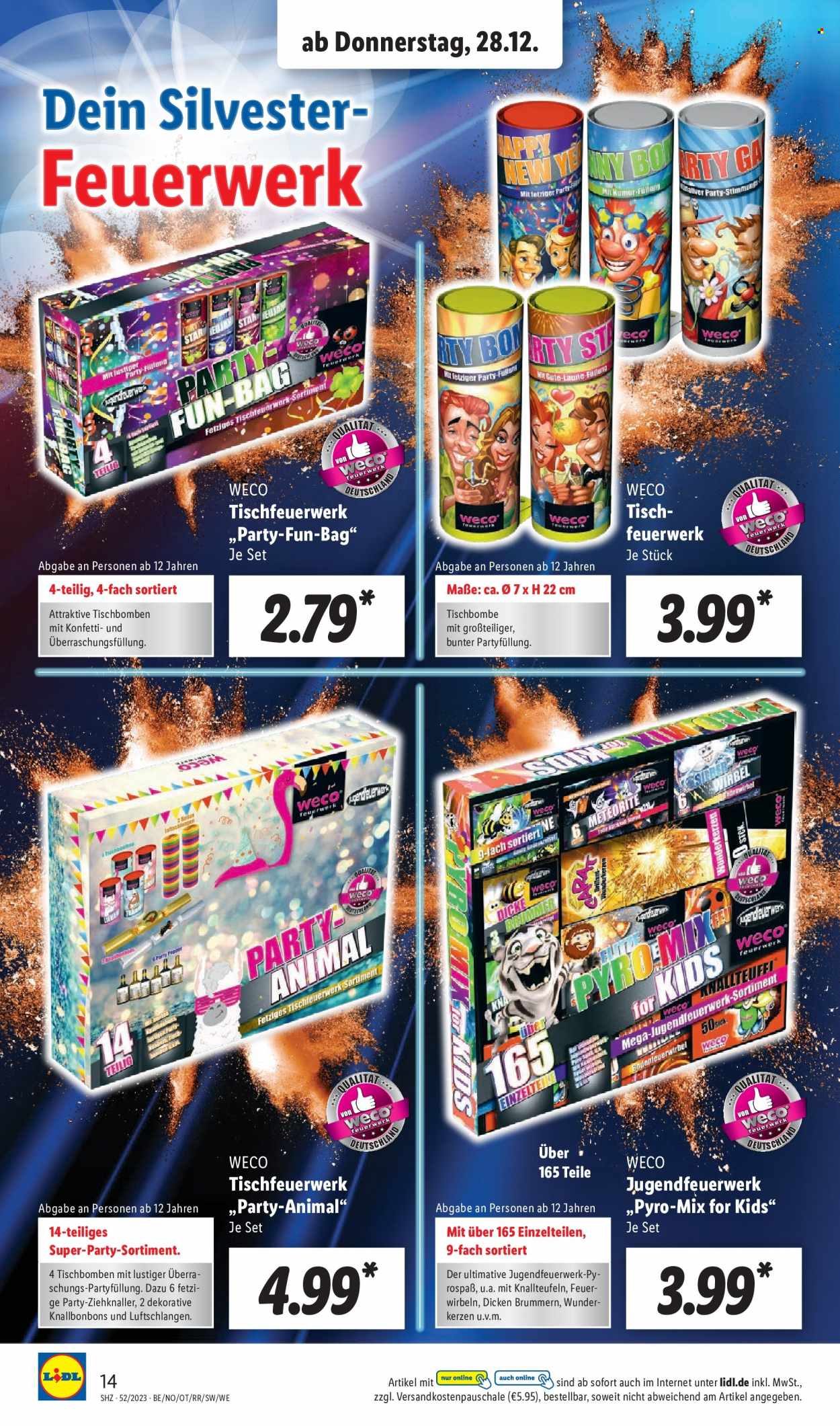 Lidl Prospekte  - 28.12.2023 - 30.12.2023. Seite 14