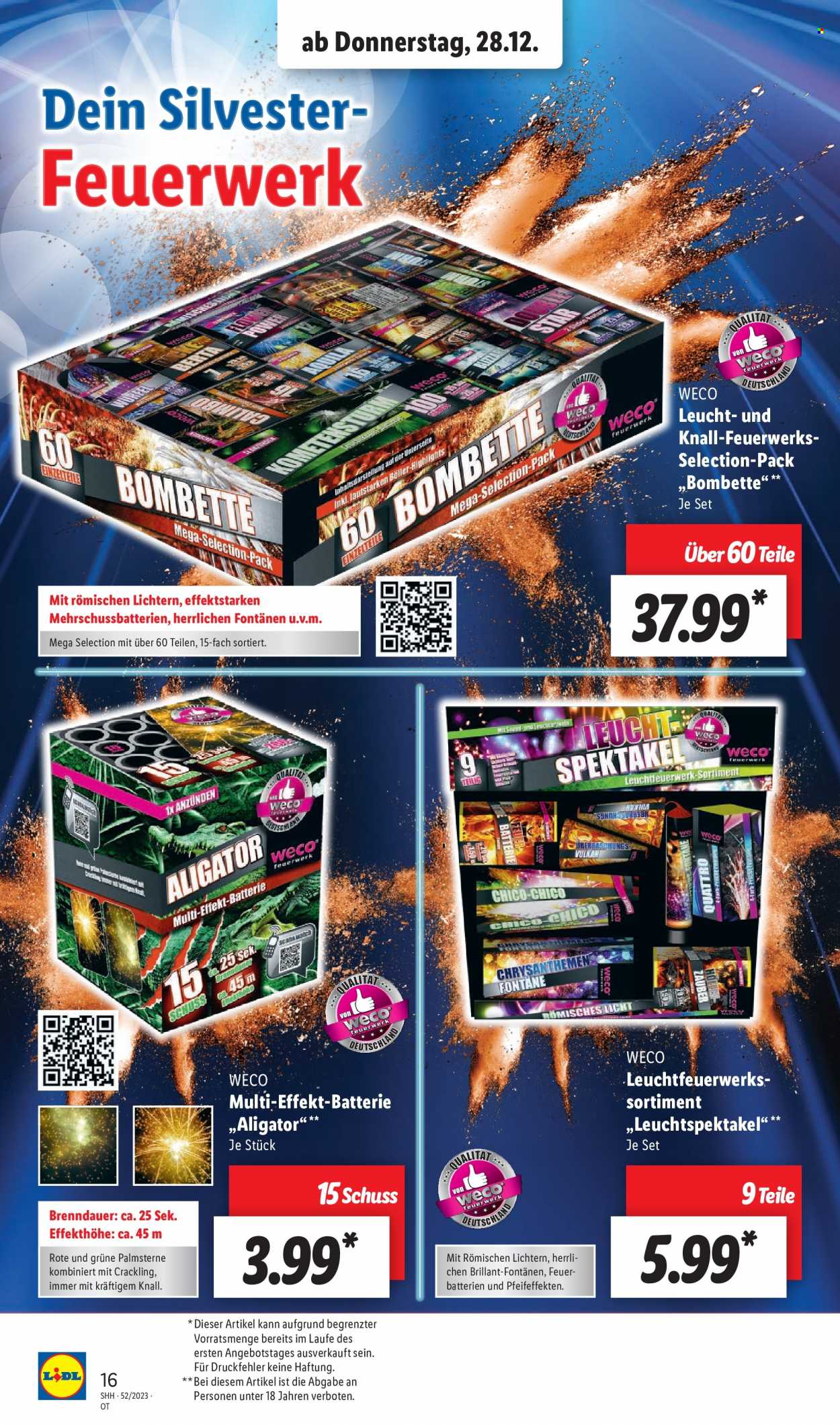 Lidl Prospekte  - 28.12.2023 - 30.12.2023. Seite 16