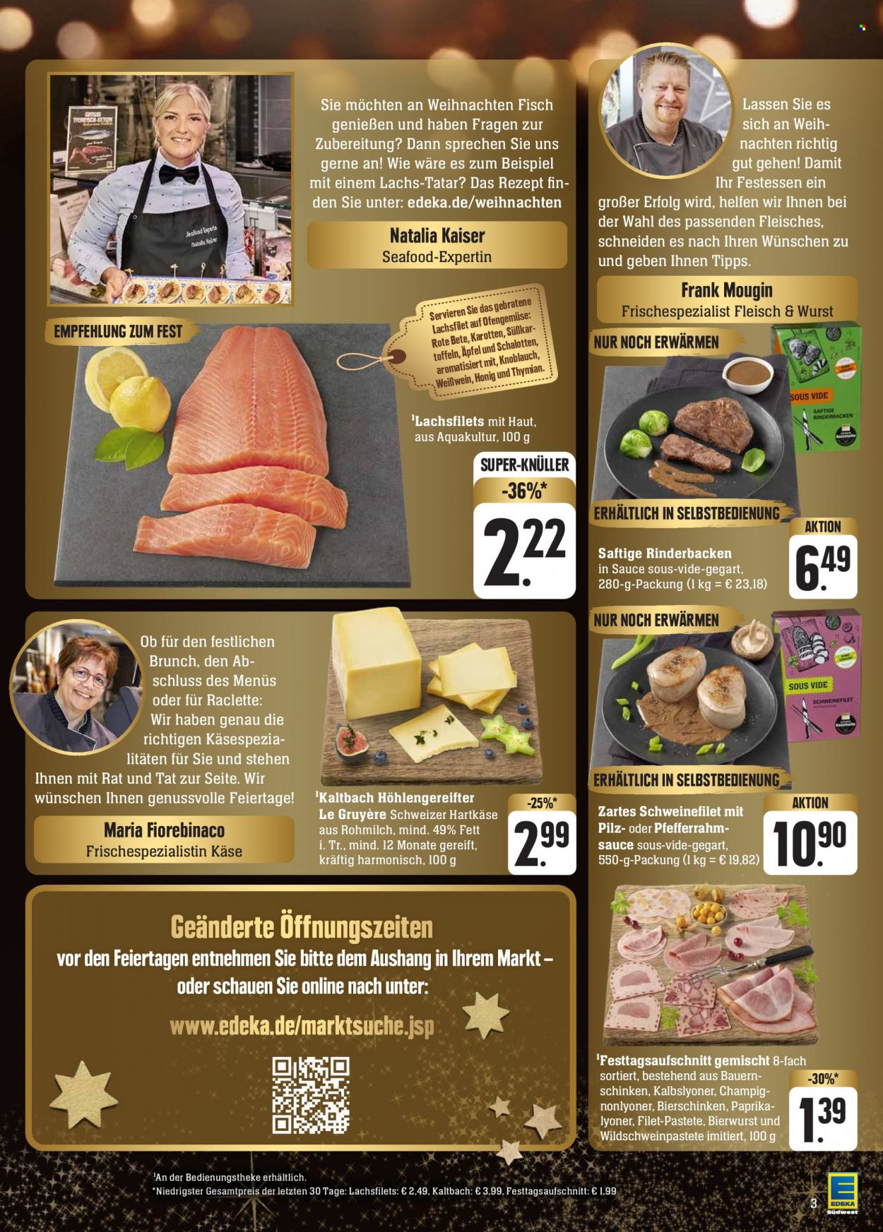 Edeka Prospekte  - 18.12.2023 - 23.12.2023. Seite 3