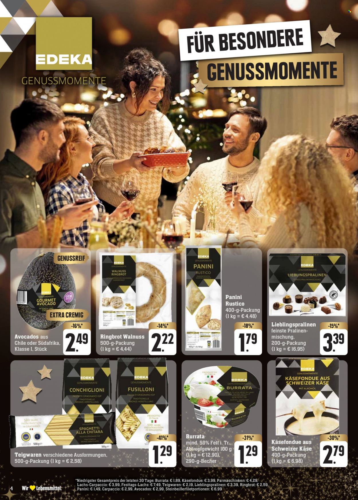 Edeka Prospekte  - 18.12.2023 - 23.12.2023. Seite 4