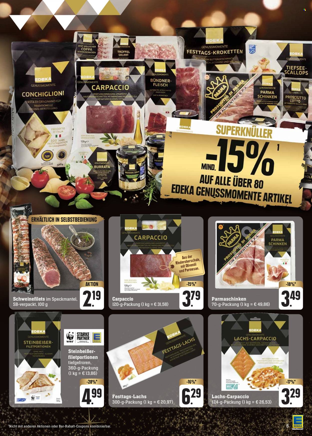 Edeka Prospekte  - 18.12.2023 - 23.12.2023. Seite 5