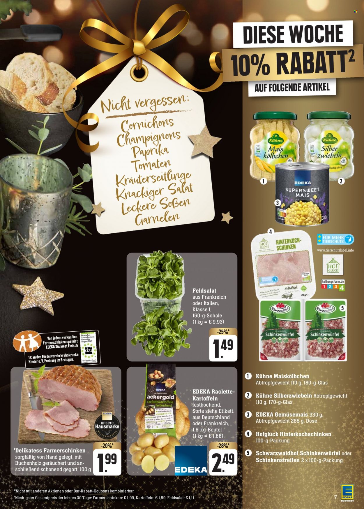 Edeka Prospekte  - 18.12.2023 - 23.12.2023. Seite 7