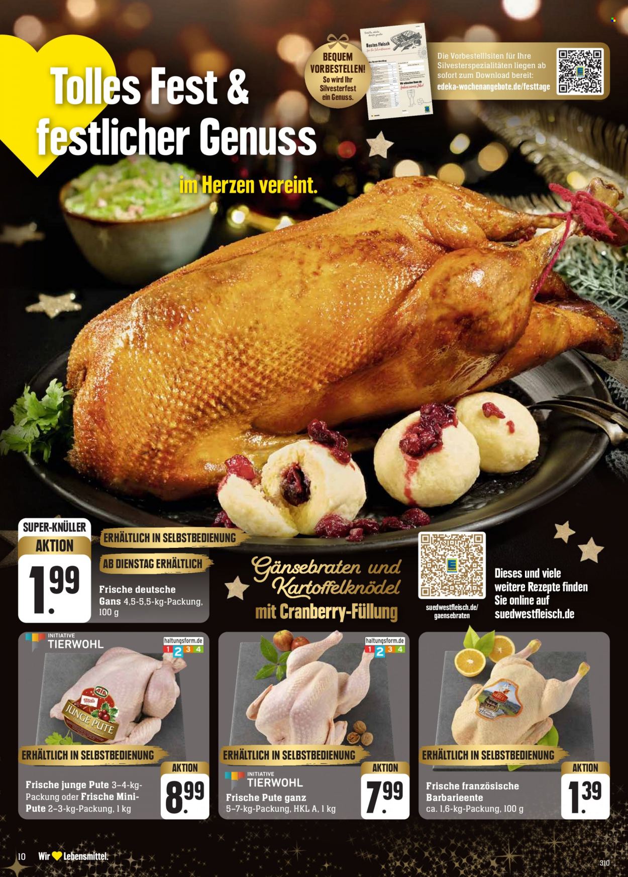 Edeka Prospekte  - 18.12.2023 - 23.12.2023. Seite 10
