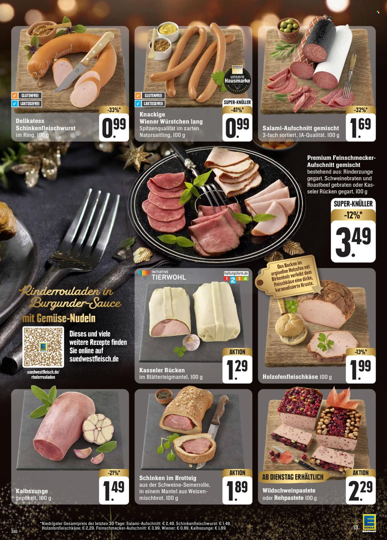 Edeka Prospekte  - 18.12.2023 - 23.12.2023. Seite 13