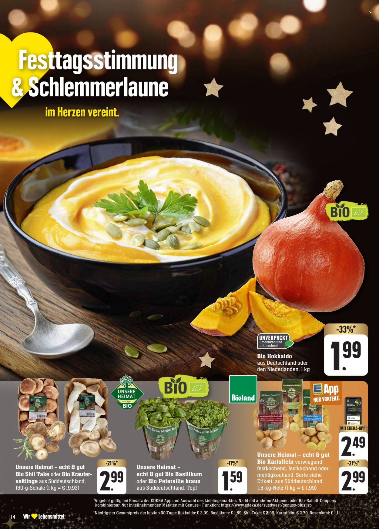Edeka Prospekte  - 18.12.2023 - 23.12.2023. Seite 16