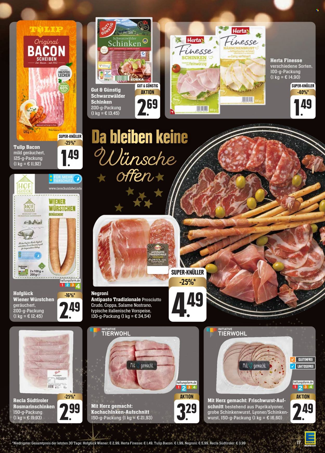 Edeka Prospekte  - 18.12.2023 - 23.12.2023. Seite 19