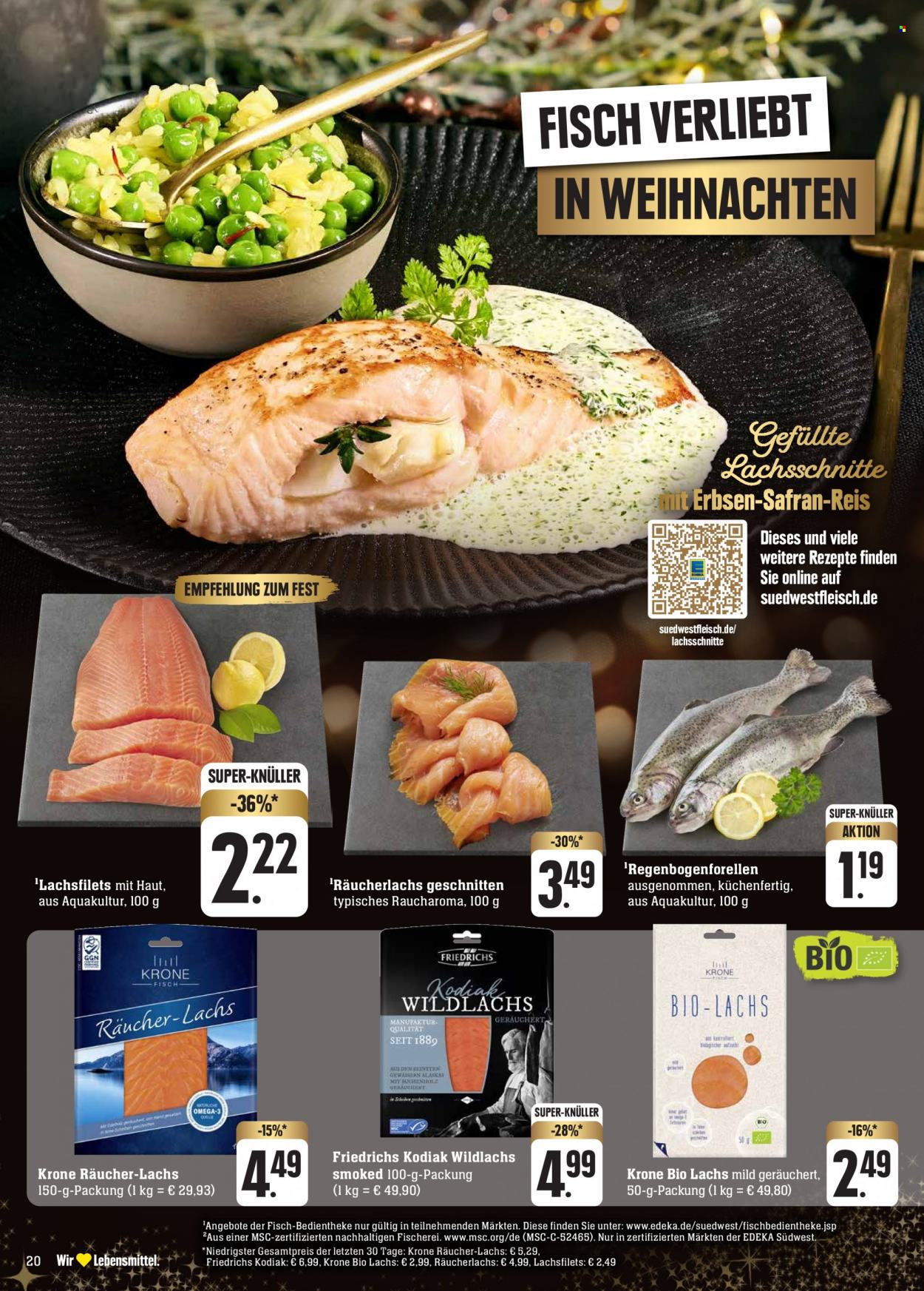 Edeka Prospekte  - 18.12.2023 - 23.12.2023. Seite 22