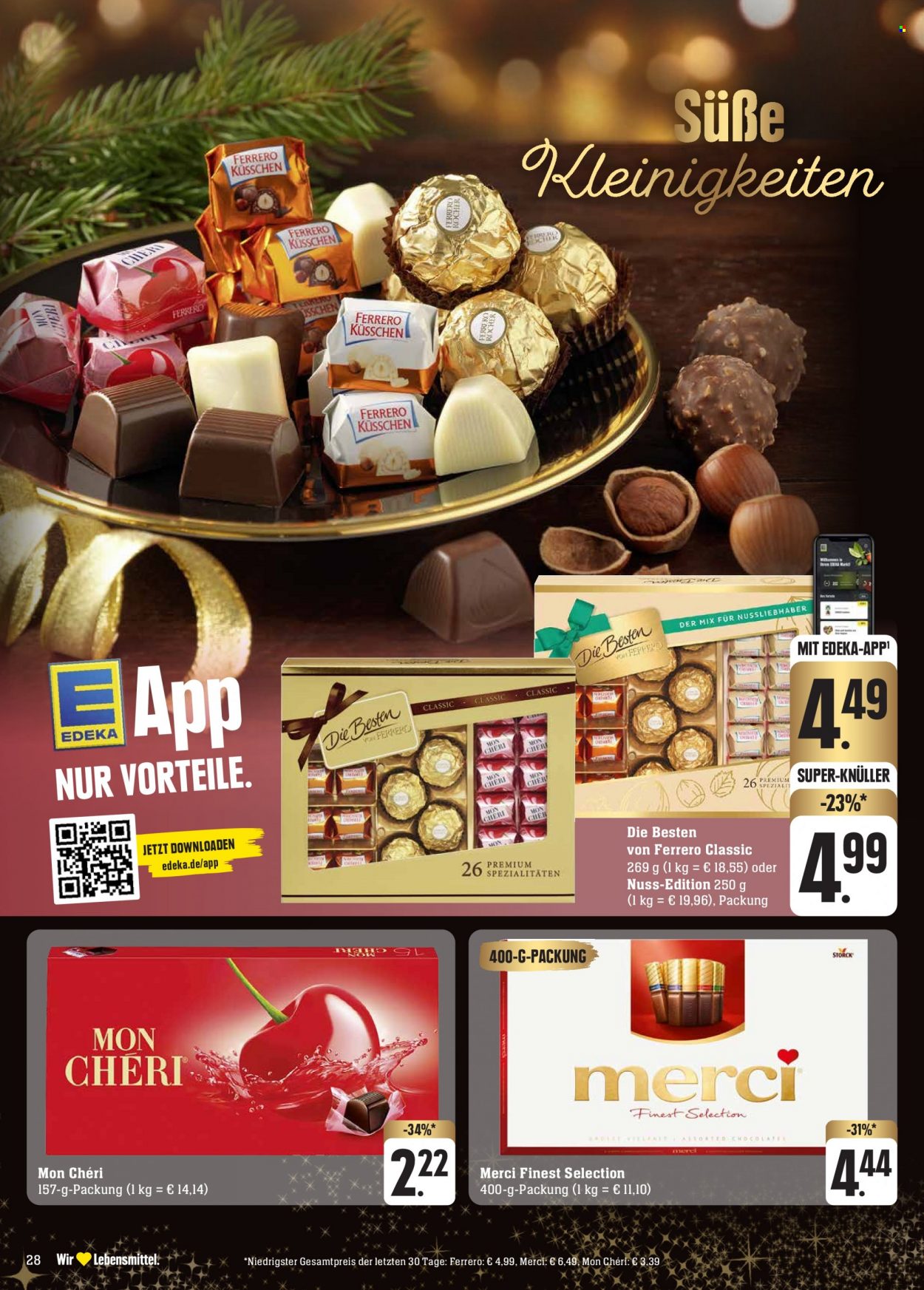 Edeka Prospekte  - 18.12.2023 - 23.12.2023. Seite 30