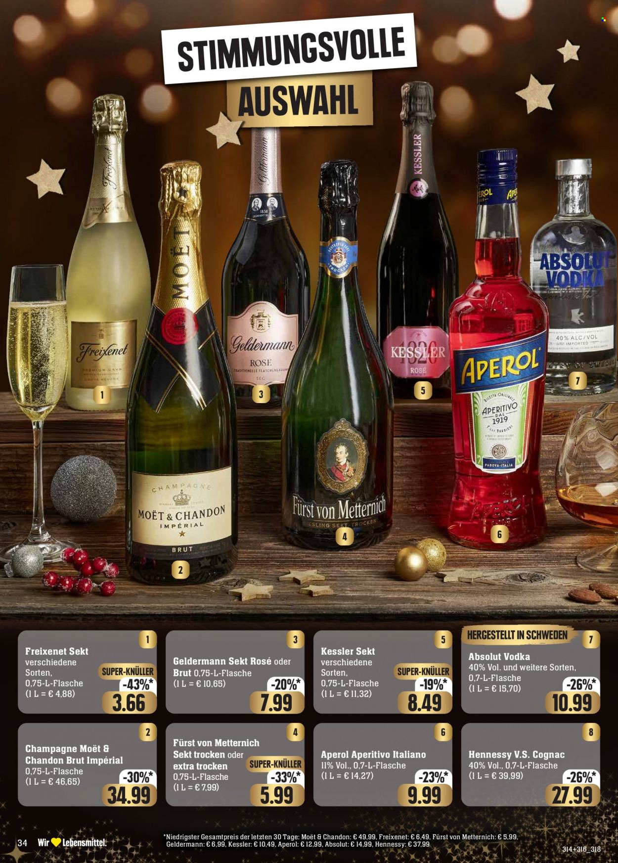 Edeka Prospekte  - 18.12.2023 - 23.12.2023. Seite 36