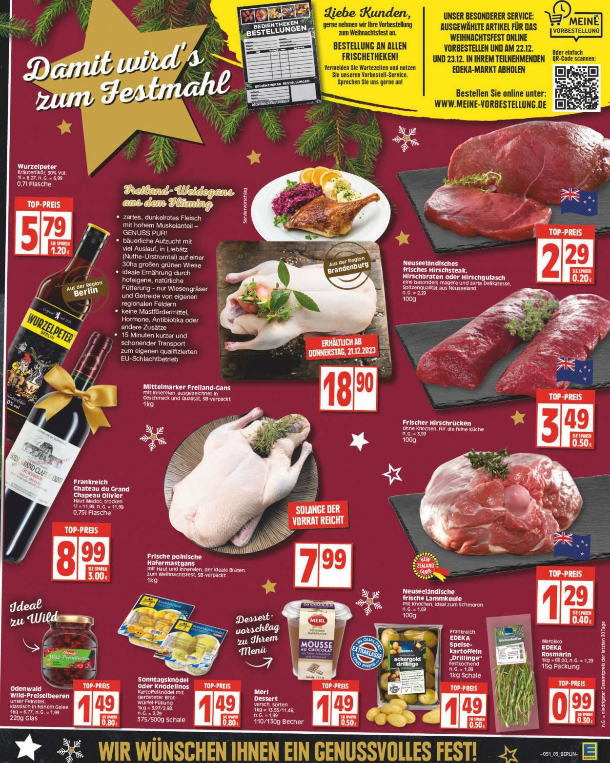 Edeka Prospekte  - 18.12.2023 - 23.12.2023. Seite 5