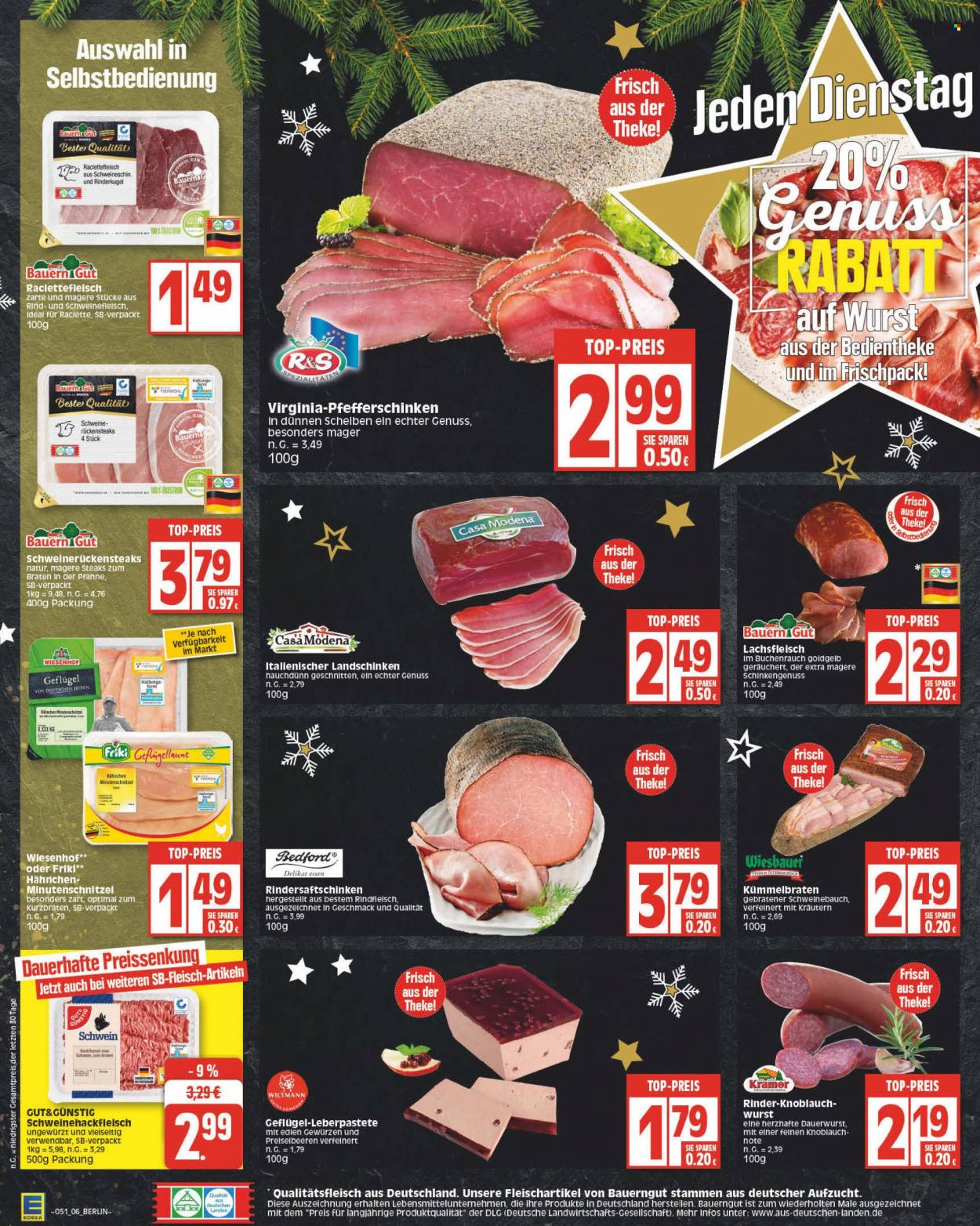 Edeka Prospekte  - 18.12.2023 - 23.12.2023. Seite 6