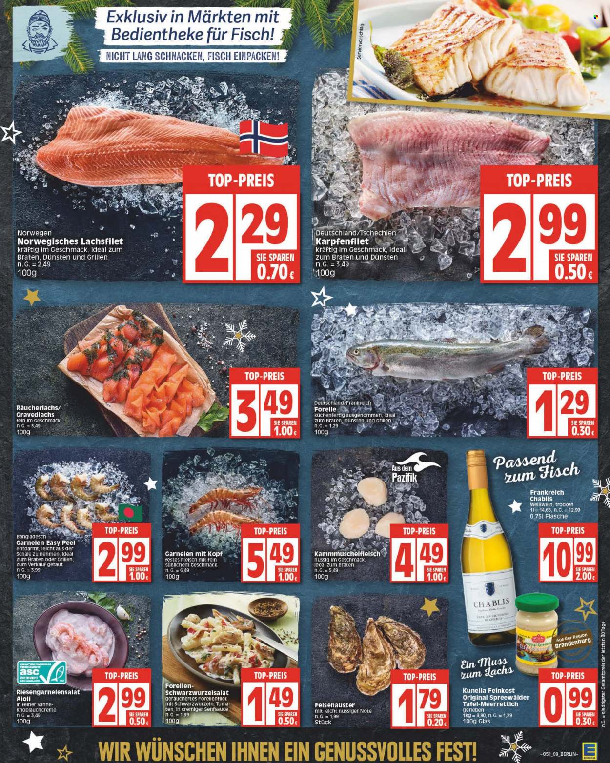 Edeka Prospekte  - 18.12.2023 - 23.12.2023. Seite 9