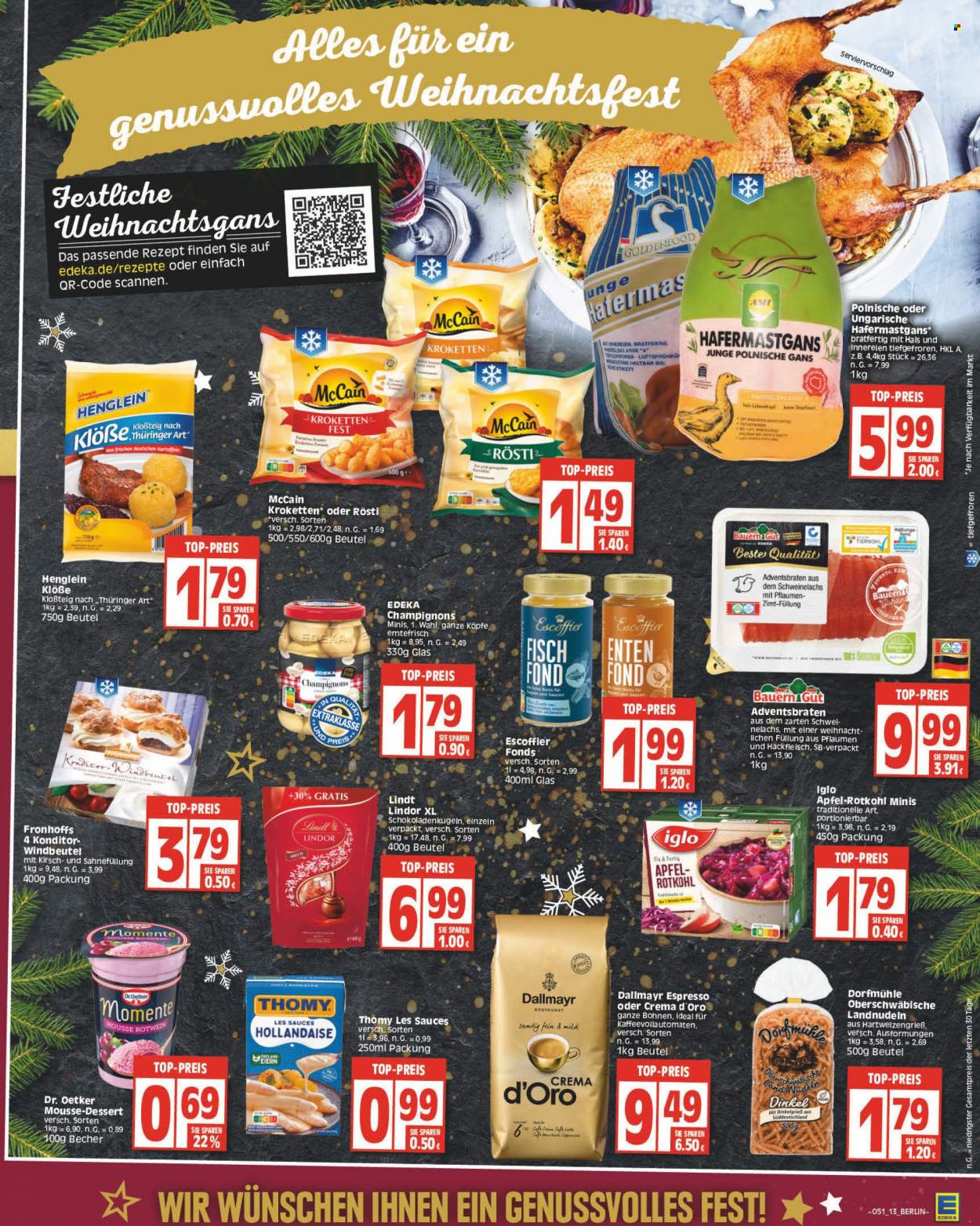 Edeka Prospekte  - 18.12.2023 - 23.12.2023. Seite 13