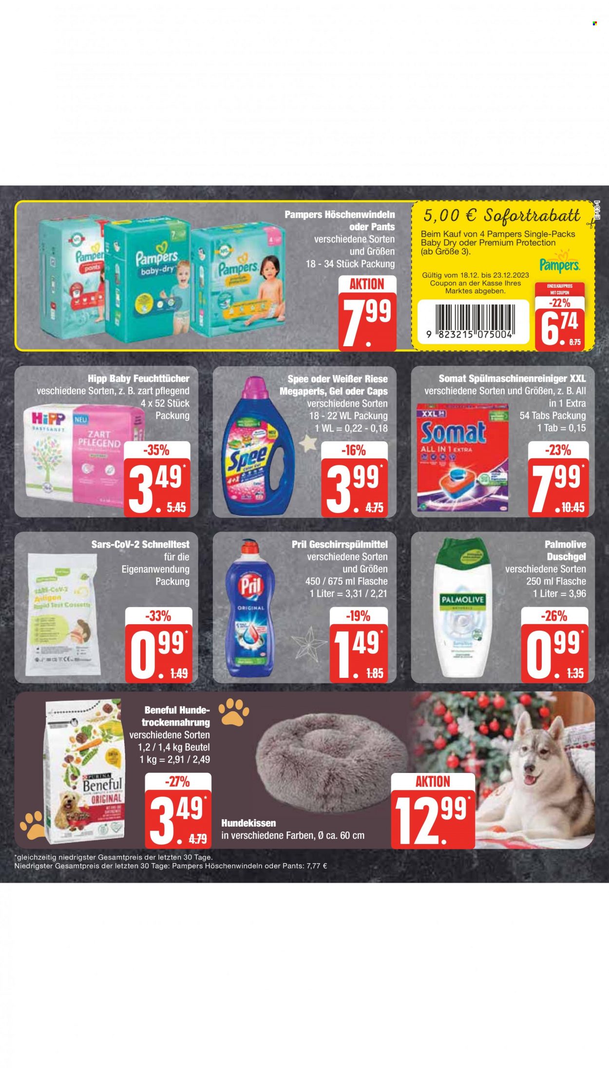 Edeka Prospekte  - 18.12.2023 - 23.12.2023. Seite 21