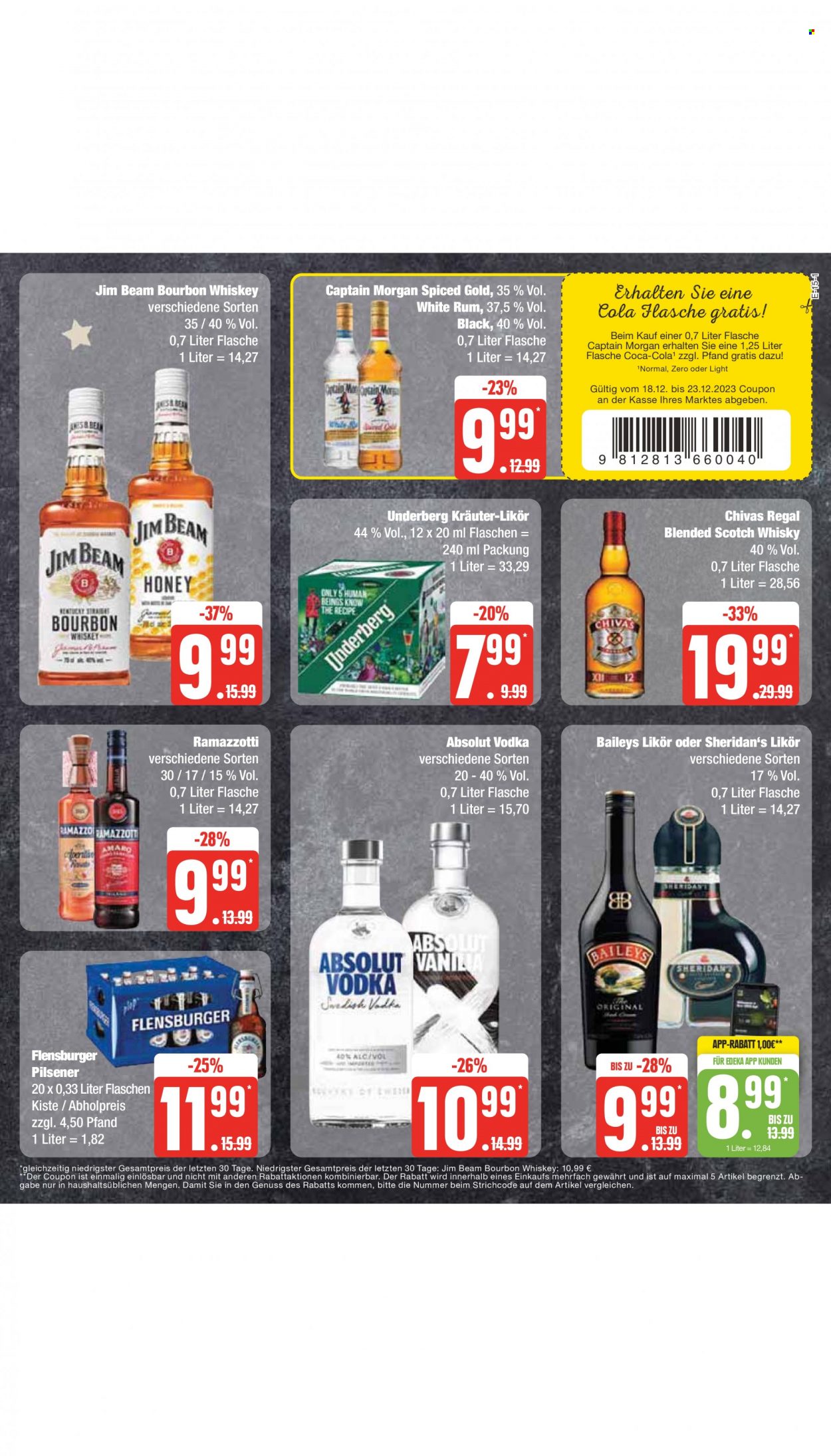 Edeka Prospekte  - 18.12.2023 - 23.12.2023. Seite 23