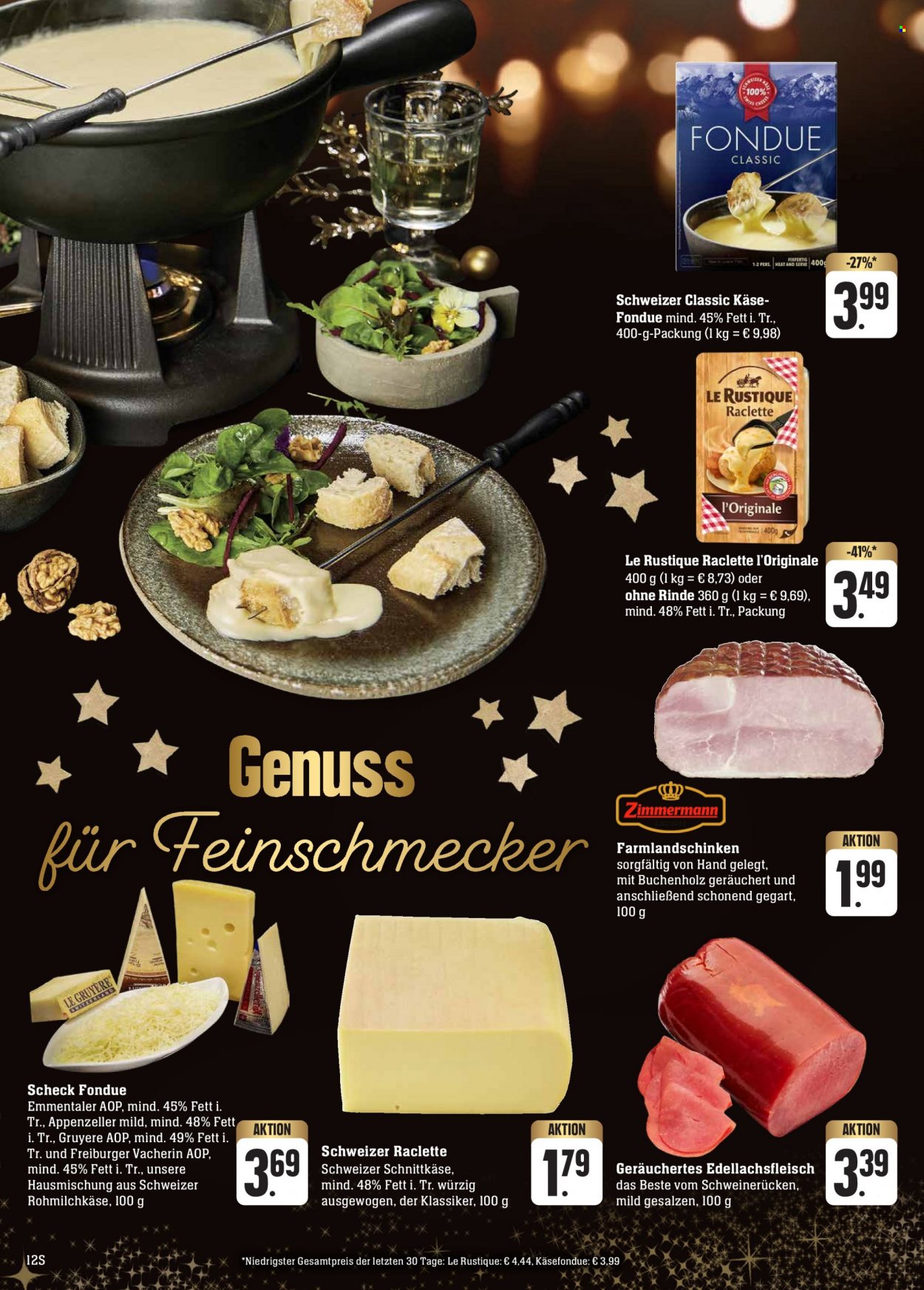 Edeka Prospekte  - 18.12.2023 - 23.12.2023. Seite 12