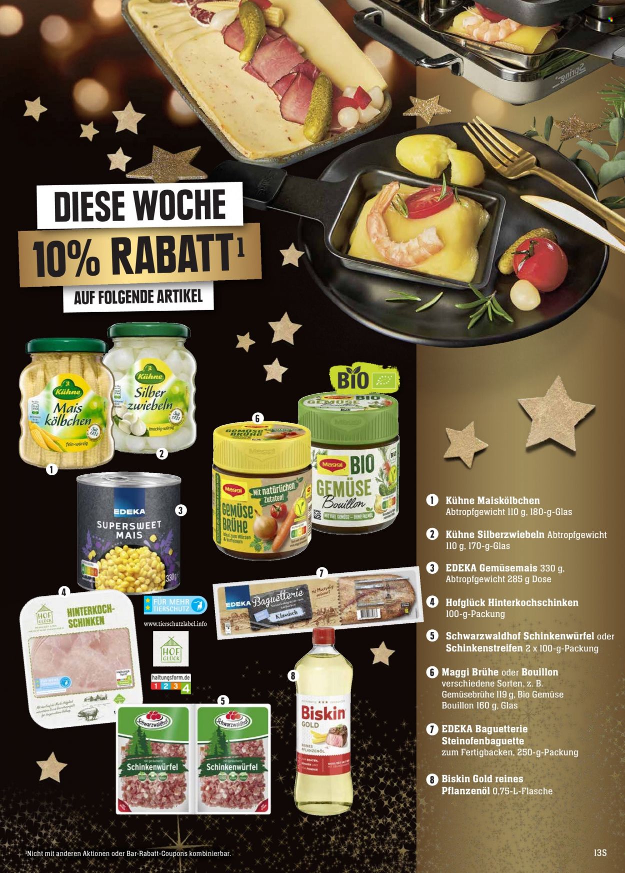 Edeka Prospekte  - 18.12.2023 - 23.12.2023. Seite 13