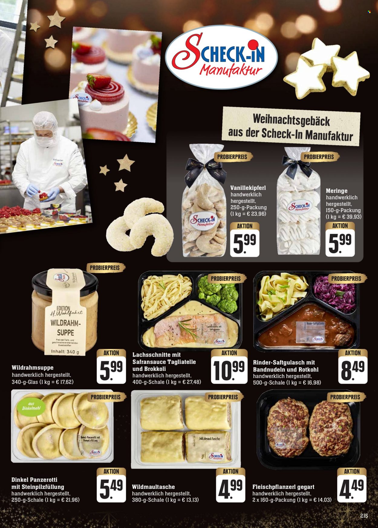 Edeka Prospekte  - 18.12.2023 - 23.12.2023. Seite 21