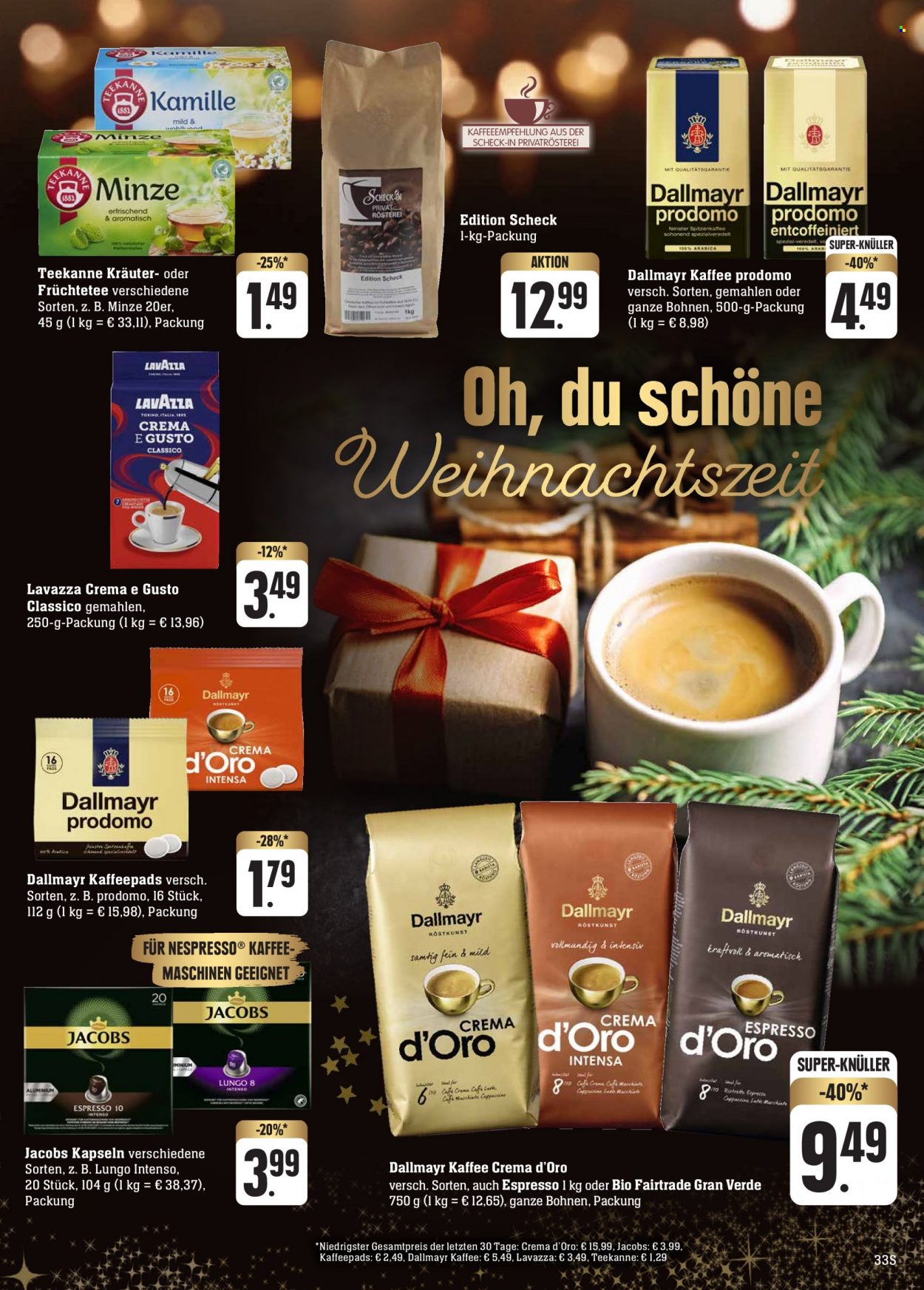 Edeka Prospekte  - 18.12.2023 - 23.12.2023. Seite 33