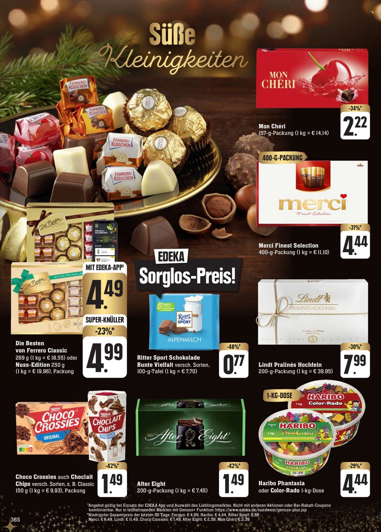 Edeka Prospekte  - 18.12.2023 - 23.12.2023. Seite 36