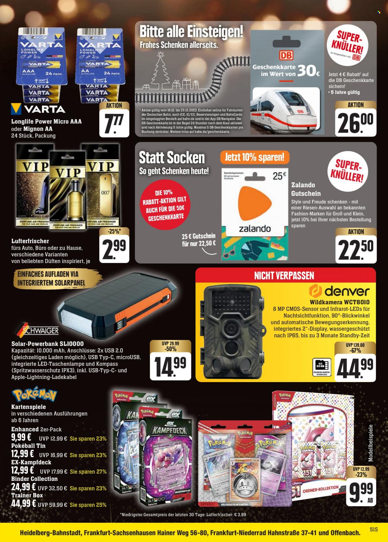Edeka Prospekte  - 18.12.2023 - 23.12.2023. Seite 51