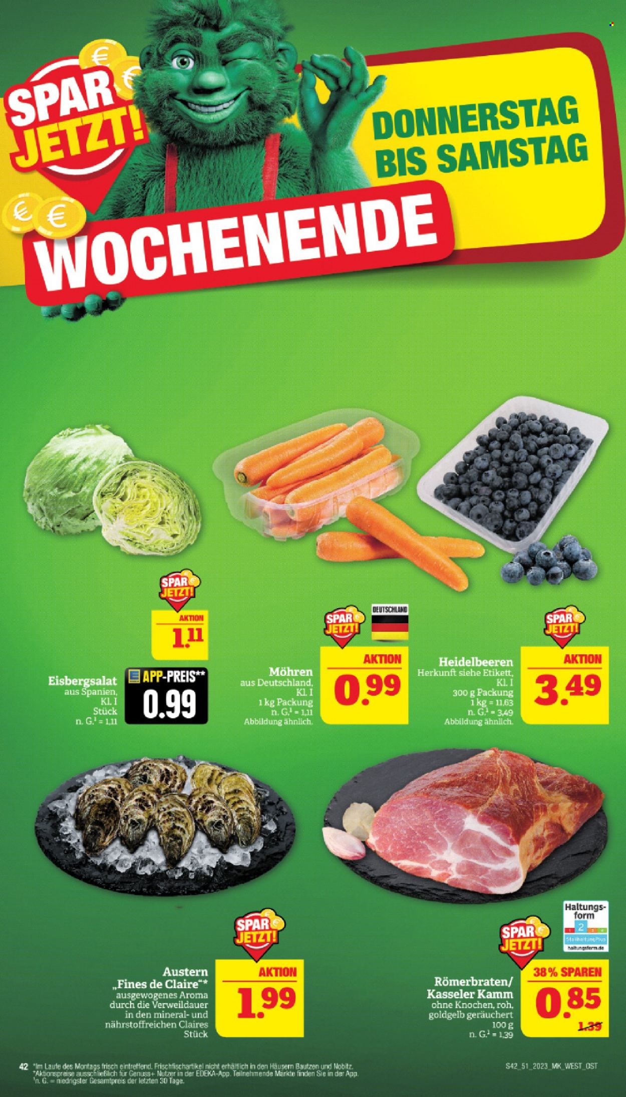 Marktkauf Prospekte  - 18.12.2023 - 23.12.2023. Seite 42
