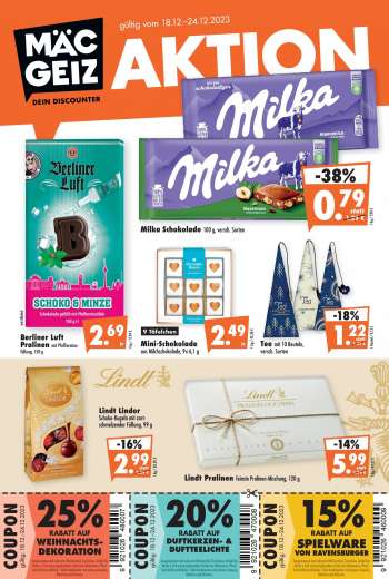 Prospekte Mäc-Geiz - 18.12.2023 - 24.12.2023.