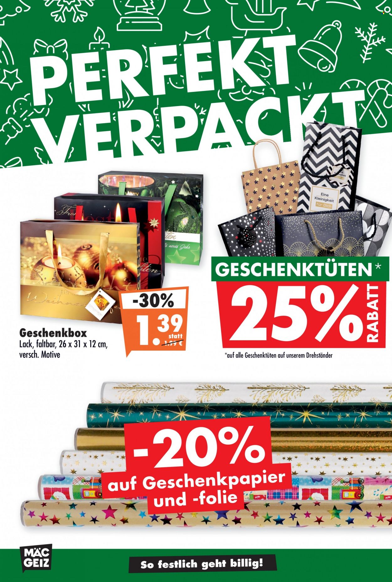 Mäc-Geiz Prospekte  - 18.12.2023 - 24.12.2023. Seite 2